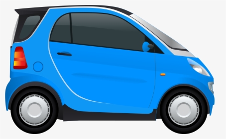 Blue Mini Car Png Clipart - Clipart Car Png, Transparent Png, Free Download