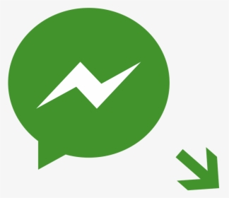 Green icon facebook chat