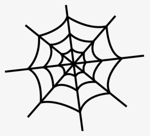 Spider, Spider Web, Royaltyfree, Line Art, Plant Png - Spider Web Clipart Black And White, Transparent Png, Free Download