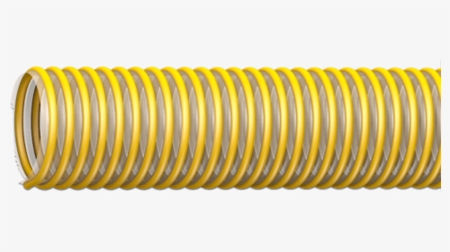 Spiralflex Yellow Pvc Mulch Blower Hose - Pipe, HD Png Download, Free Download
