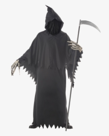 Grim Reaper Png - Halloween Costume Grim Reaper, Transparent Png, Free Download