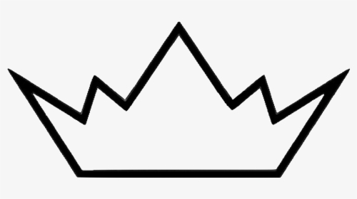Vinyl Crown Logo Crown Standard - Black Crown Outline Png, Transparent Png, Free Download