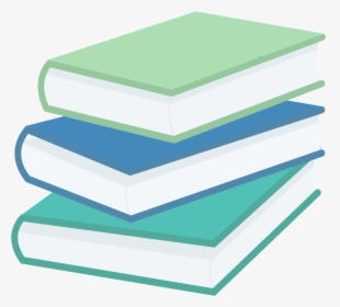 Messy Stack Of Books - Small Stack Of Cartoon Books, HD Png Download, Free Download