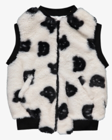 Kids Caroline Bosmans Faux Fur Teddy Vest - Blouse, HD Png Download, Free Download