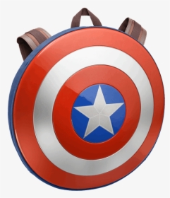 Captain America Shield Backpack, HD Png Download, Free Download