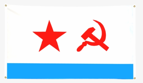 Ussr Soviet Navy Flag For Balcony - Soviet Military Flag, HD Png Download, Free Download