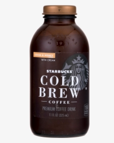 Cold Brew Coffee Bottle Starbucks, HD Png Download, Free Download