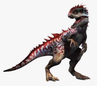 Jurassic World Red Indominus Rex, HD Png Download, Free Download