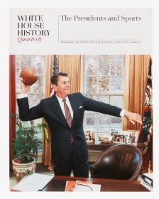 White House History - Ronald Reagan Throwing Football, HD Png Download, Free Download
