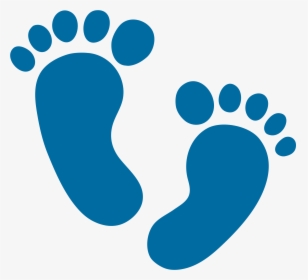 Footprint Svg Emoji - Baby Footprint Clipart Png, Transparent Png, Free Download