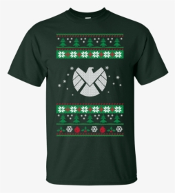 Agent Of Shield Ugly Sweater For Christmas - Shield Ugly Christmas Sweater, HD Png Download, Free Download