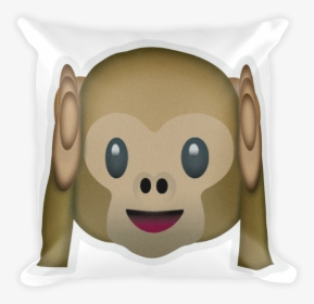 Hear No Evil Monkey - Emojis Para Letreros, HD Png Download, Free Download
