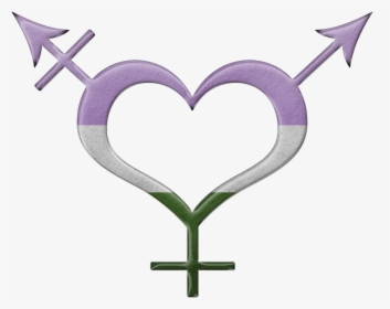 Gender Binary Pride Flag - Transgender Pride Symbol, HD Png Download, Free Download