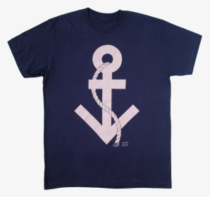 Trans Symbol Anchor T-shirt - T-shirt, HD Png Download, Free Download