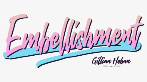 Embellishment Logo Designed By Dephined For Gillian - Calligraphy, HD Png Download, Free Download