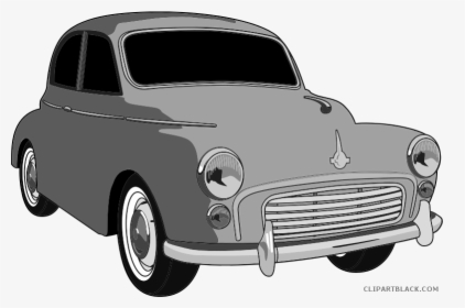 Classic Car Show Clipart Png Black And White Stock - Old Car Clipart, Transparent Png, Free Download