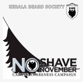 No Shave November Logo Png, Transparent Png, Free Download
