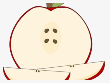 Drawn Apple Apple Slice - Circle, HD Png Download, Free Download