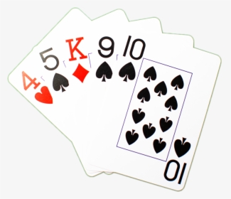 #poker #cards - Gold Royal Flush Playing Cards, HD Png Download, Free Download