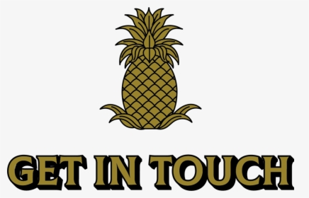 Luckypineapplegetintouch - Pineapple, HD Png Download, Free Download