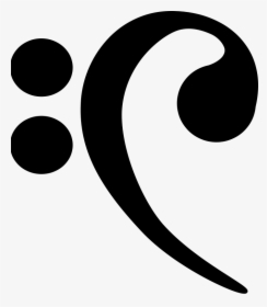Bass Clef Staff Clipart - Circle, HD Png Download, Free Download