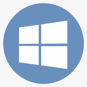 Windows 10 Start Button Png - Microsoft Round Logo Png, Transparent Png, Free Download