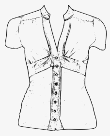 Clip Art Blouse, HD Png Download, Free Download