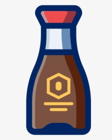 Soy Sauce - Sushi Sauce Clipart, HD Png Download, Free Download