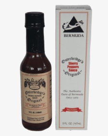 Outerbridge’s Original Sherry Peppers Sauce 148ml - Glass Bottle, HD Png Download, Free Download