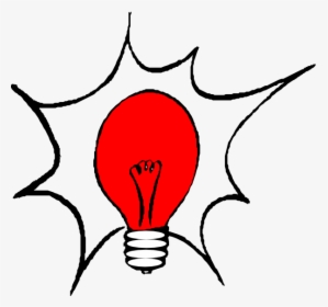 Red Light Bulb Clipart, HD Png Download, Free Download