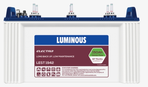 Thumb Image - Luminous 100 Ah Tubular Battery, HD Png Download, Free Download