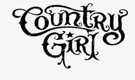 ##country #girl - Calligraphy, HD Png Download, Free Download