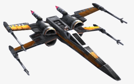 Unit Ship Poe Dameron"s X Wing - Model Aircraft, HD Png Download, Free Download