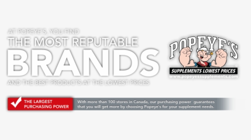Popeye"s Supplements , Png Download - Popeye's Supplements, Transparent Png, Free Download