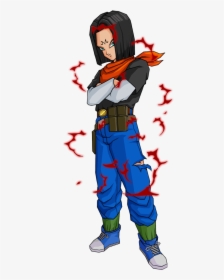 Dbz Majin Android 17, HD Png Download, Free Download