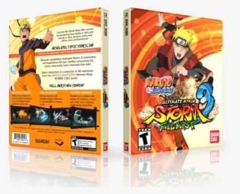 Ultimate Ninja Storm 3 Box Art Cover - Naruto Ultimate Ninja Storm 3 Art, HD Png Download, Free Download