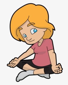 Clipart Legs Are Crossed Kids, HD Png Download, Free Download
