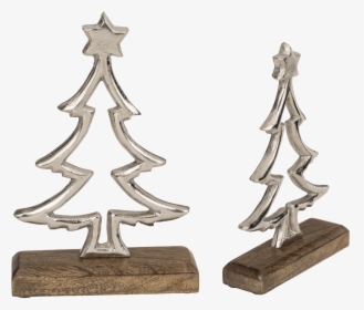 Metal And Wood Christmas Tree, HD Png Download, Free Download