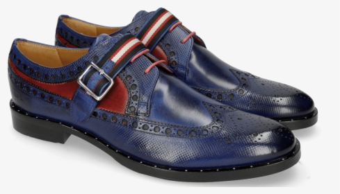 Derby Shoes Mika 7 Dice Saphir Red Strap - Melvin & Hamilton, HD Png Download, Free Download