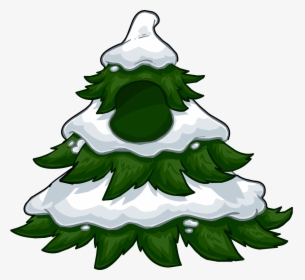 Club Penguin Rewritten Wiki - Club Penguin Christmas Tree Png, Transparent Png, Free Download
