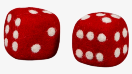 Ware Of The Dog Fuzzy Felted Dice Toy - Dice Game, HD Png Download, Free Download