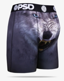 Psd Underwear Men"s Wolf Grillz Boxer Brief E21810079 - Underpants, HD Png Download, Free Download