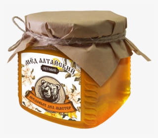 Meadow Altai Bee Honey In Glass Jar 300 G - Chutney, HD Png Download, Free Download