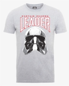 Star Wars The Last Jedi Captain Phasma Men"s Grey T-shirt - Harley Quinn Shirt Gray Hd, HD Png Download, Free Download