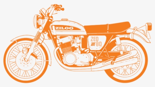 Illustration Of A Honda Motorcycle - Motorcycle, HD Png Download, Free Download