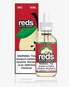 Reds Apple E-juice 60ml - Apple, HD Png Download, Free Download