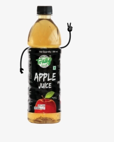 Trazy™-apple Juice - Plastic Bottle, HD Png Download, Free Download