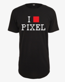 Eva Marie Bartenbach I Love Pixel T-shirt Urban Classics - Active Shirt, HD Png Download, Free Download