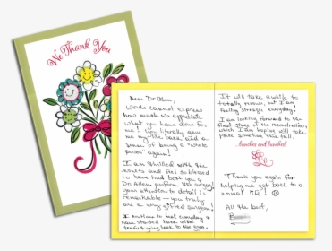 Thank You Card - Orchid, HD Png Download, Free Download