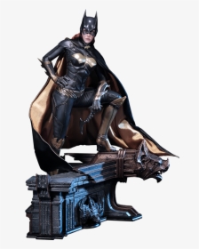 Arkham Knight , Png Download - Arkham Knight Batgirl Statue, Transparent Png, Free Download